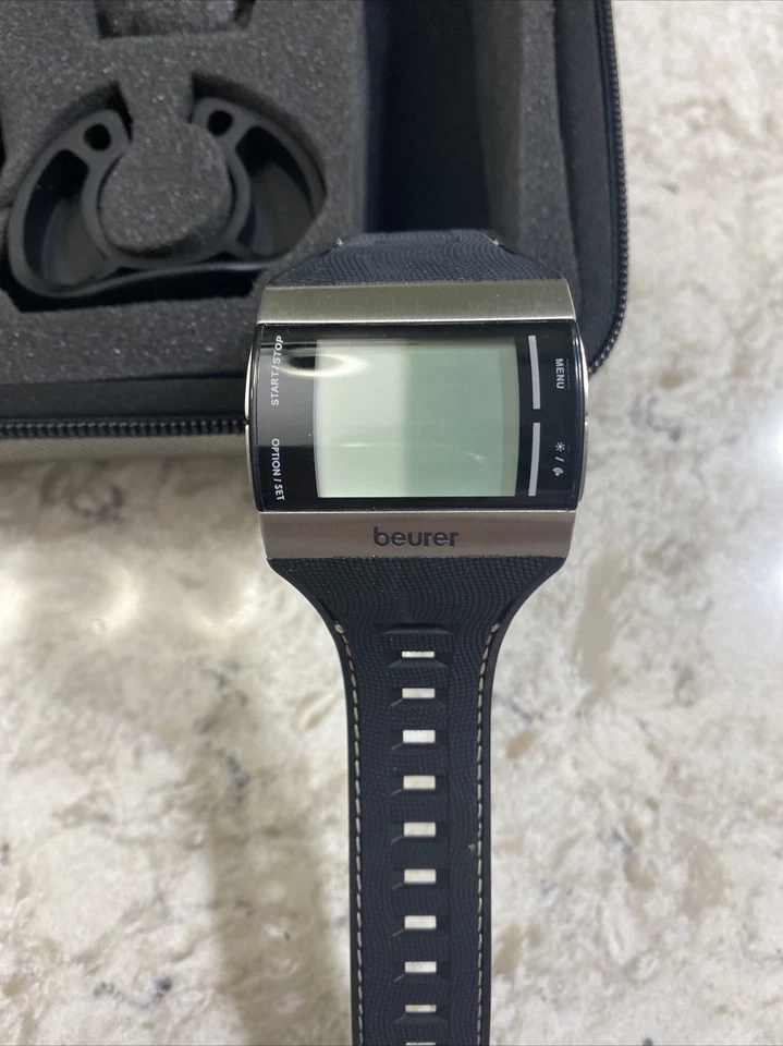 Beurer Heart Rate Monitor PM62 Stainless Steel Watch EKG Fitness Test Pro  - Image 4 of 4