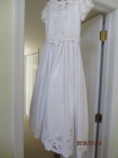 Cnderella Flower Girl /Communion dress with veil and Tiara size 7