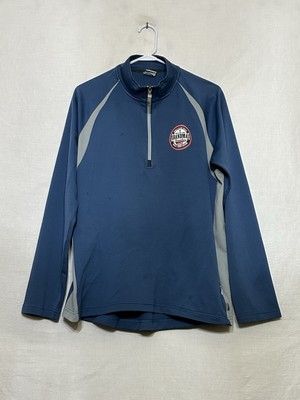 Grandma s Marathon Duluth Minnesota 1/4 Zip Pullover Shirt Long Sleeve Large