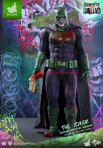 Hot Toys 1/6 Mms384 Suicide Squad The Joker Batman Imposter Version In Stock New - Picture 1 of 6