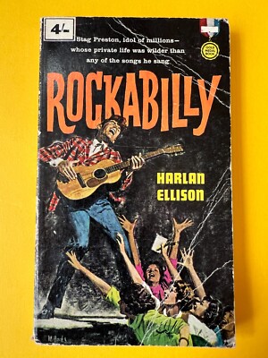 Rockabilly (AKA Spider Kiss) - Harlan Ellison 1961 Novel Gold Medal Books