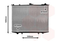 VAN Wezel WasserküHler MotorküHler GelöTet FüR Nissan Terrano I WD21 2.7 TD 4WD