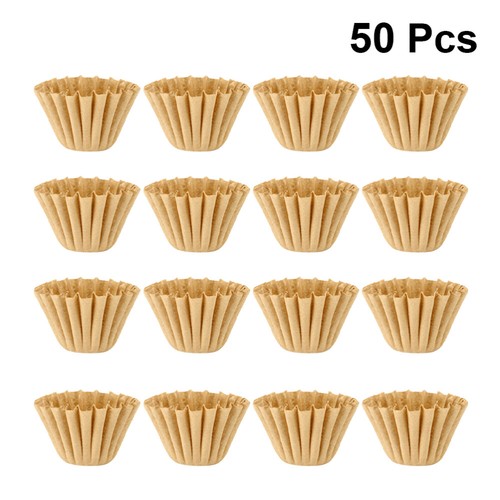 50 PCS Kaffeefilter in Kuchenform Handtropffilter Espressomaschine Handgebrauch