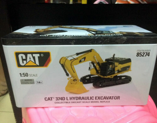 ミニカー CAT 374D L Hydraulic Excavator 1:50 1:50 Cat® 374D L Hydraulic Excavator — Diecast Masters America