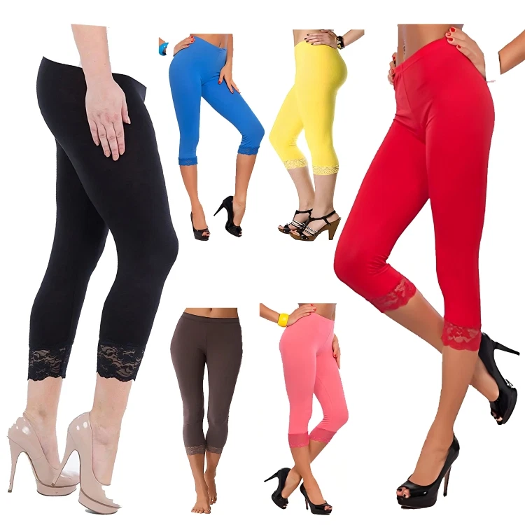 Pixie Lace Capri Leggings Women Black, Dark Blue Capri - Buy Pixie Lace  Capri Leggings Women Black, Dark Blue Capri Online at Best Prices in India  | Flipkart.com