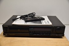 Technics SL-P333 Lettore CD Vintage Nero con Telecomando + Istruzioni