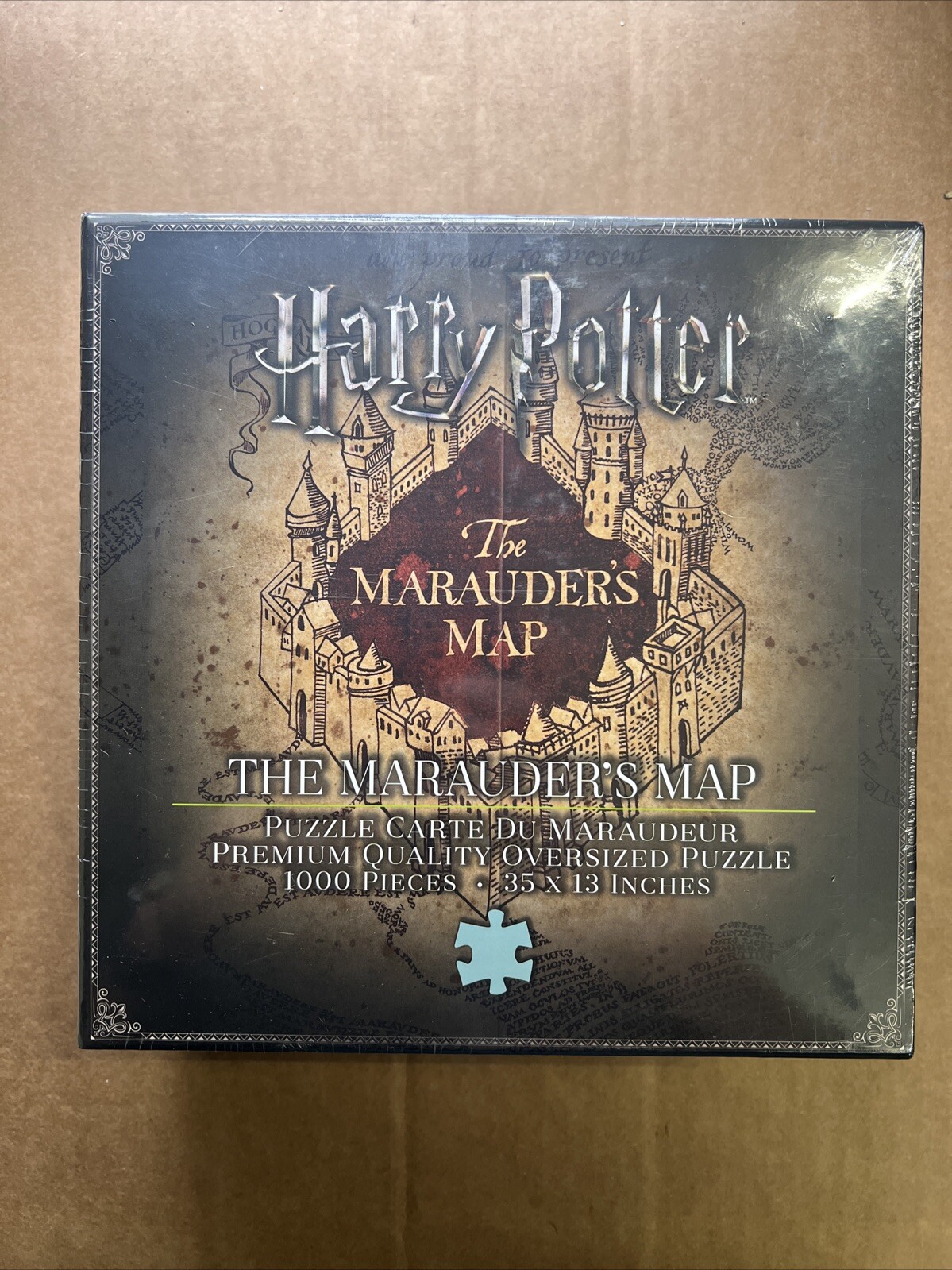 Harry Potter El Mapa del Merodeador Calidad Premium Rompecabezas Gran Tamaño 1000 Piezas NUEVO