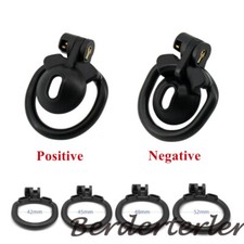 New Positive/Negative Chastity Cage for Sissy Super Tiny Cage with 4 Ring Belt