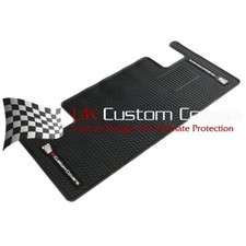 Ford Transit Custom 2013-2023 Rear Cab Heavy Duty Rubber Floor Mats - Black 455