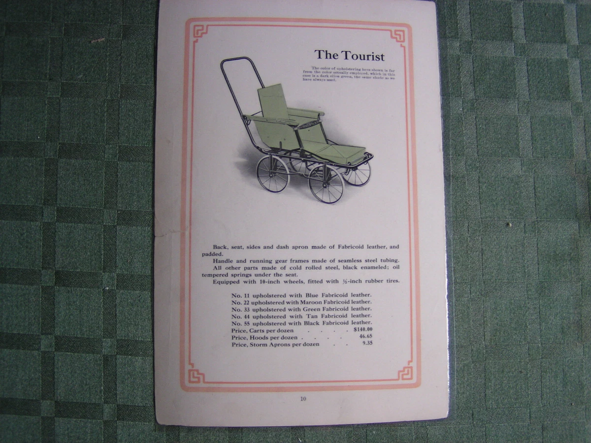 Vintage Late 1800 Early 1900 PRINT AD for THE TOURIST BABY