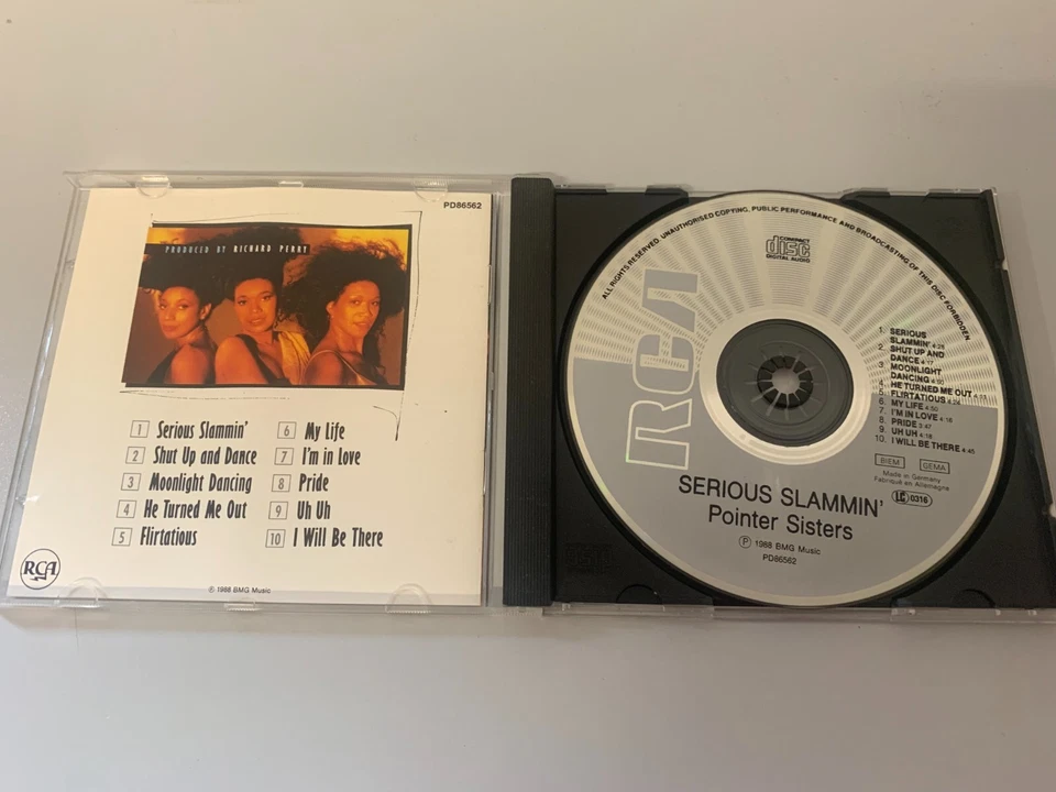 Pointer Sisters – Serious Slammin' - CD Album © 1988 - Bild 2 von 3