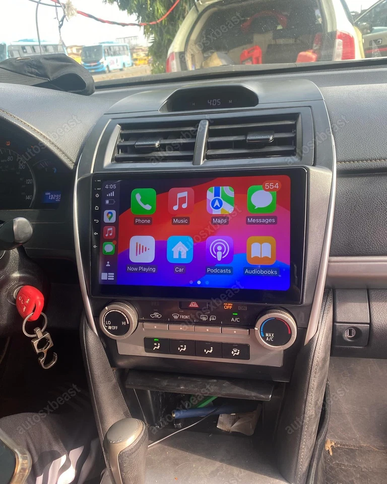 10.1" Apple CarPlay For 2012-2014 Toyota Camry Android Radio Stereo DSP AHD Foto 4 de 4