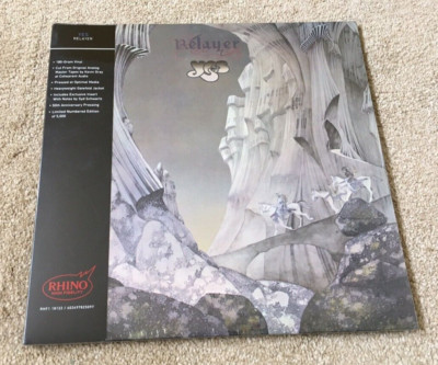 YES:  Relayer RHINO HIGH FIDELITY Vinyl LP (Kevin Gray): Sealed Numbered PERFECT