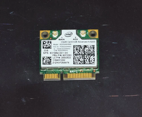 Intel 62205ANHMW Wireless-N 6205 Wifi Card for Lenovo Thinkpad X230 T430 60Y3253