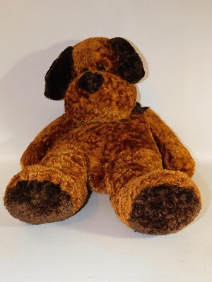 DanDee Jumbo Dog Puppy Brown Collector's Choice Plush 28'' - Excellent