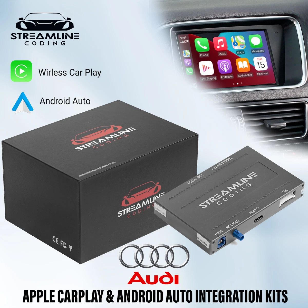 Audi’s Integration with Apple CarPlay & Android Auto: Seamless Sync
