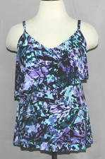 Magicsuit Chasing Butterflies Soft Cup Swimsuit Top Women's Size 8 Top Only