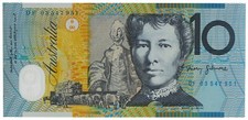 2003 AUSTRALIAN TEN DOLLARS Macfarlane/Henry UNC Last Prefix DF 03547932 