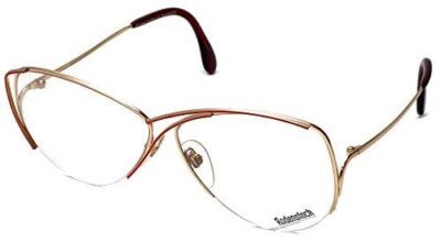 Rodenstock Designer Eyeglasses Vintage 828 in Gold/Red 59mm +1.00