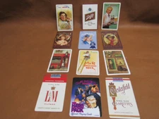 Lot 12 Pinup Girl Swap Playing Cards Cigarettes Beer Advertising