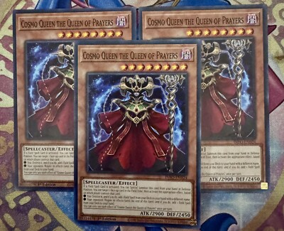 3x Cosmo Queen the Queen of Prayers 1st Edition Common INFO-EN024