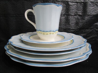 Lenox - Provencal Garden - Set Of Six - Cup & Plates | eBay