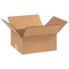 Corrugated Carton Cardboard Mailing Packing Shipping Boxes 4 inch Depth
