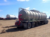 2006 HEIL 32,000 LITER QUAD AXLE PUP CRUDE OIL TANK TRAILER