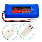 New! 3800mah 7.2v Nimh Battery With Tamiya Connector For Rc Traxxas Truck 1-pack