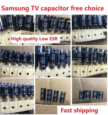 2200uf 1000uf 820uf 680uf 470uf 220uf 47uf 10v 16v 25v Capacitor for Samsung TV