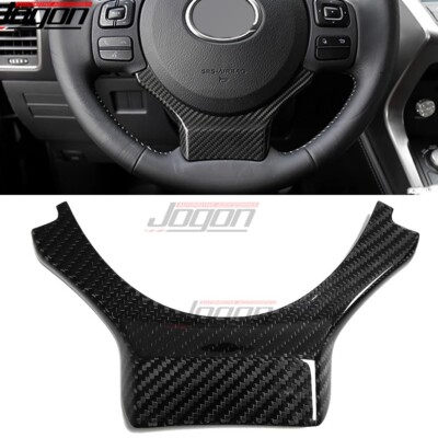 For Lexus IS300h 350 500 F Sport 2021-24 Real Carbon Steering Wheel Bottom Cover