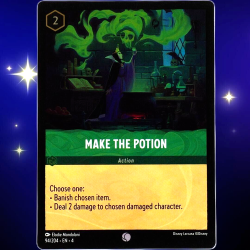 Make The Potion - Common Foil - Disney Lorcana TCG Ursula's Return #94/204