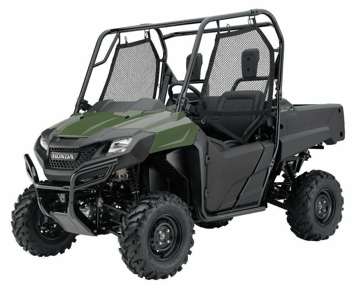 Honda × YOSHIDA ROBERTO のカーキカラー　ほぼ新品 2016-2020 Honda Pioneer 1000 OEM Front Center Hood Panel Green