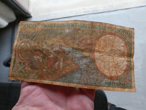 billet 1000 FRANCS Banque des Etats d'Afrique Centrale - Picture 5 of 5