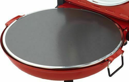 FORNO PIZZA MAKER ROYAL 1200W CON PIETRA REFRATTARIA TIMER TERMOSTATO REGOLABILE - Foto 3 di 5