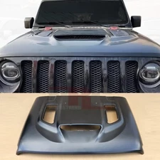 for 2018-2025 Jeep Wrangler JL Gladiator JTU HC Viper style steel hood