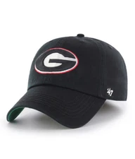 Georgia Bulldogs '47 Brand Black Fitted Franchise Hat