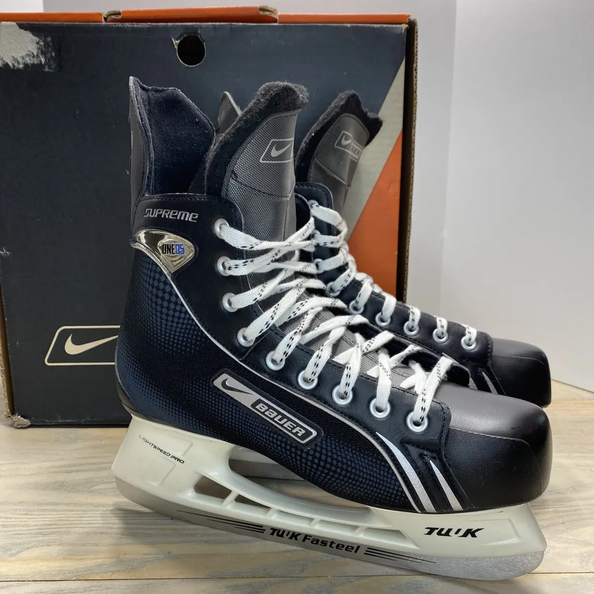 NEW Nike Bauer Supreme One05 Ice Hockey Mens 11.5 Pro Blades | eBay