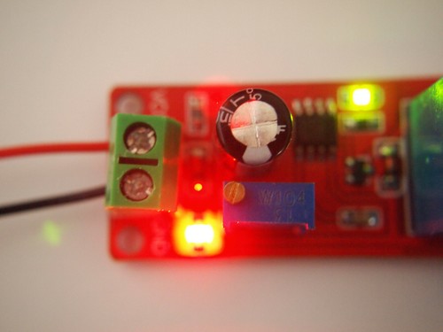 Adjustable Timer Switch Delay Module 0-10s with LEDs Car NE555 UK SELLER - Picture 4 of 5