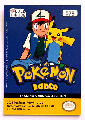 2025 POKEMON Kanto FH 2 TCG Card #078 RAPIDASH Peru | eBay
