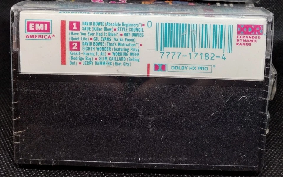 SEALED Absolute Beginners Soundtrack Cassette 1986 DAVID BOWIE The Style Council - Image 2 of 2