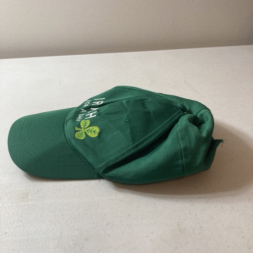 Irish For A Day St. Patricks Day Adjustable Strap Green Hat - Picture 4 of 6