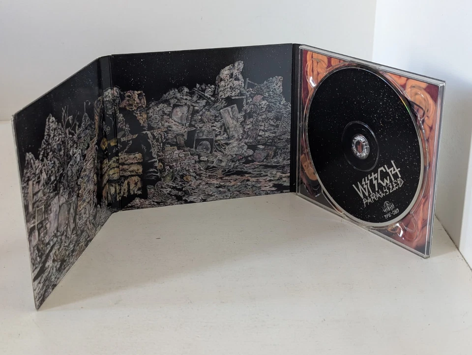 Witch Paralyzed Doom Metal Tee Pee Records 2008 Digipack CD Free Shipping - Bild 2 von 4