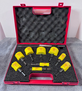 Starrett KAV1097 Maintenance Quickshot Attached Arbor Hole Saw Kit EDP 65607