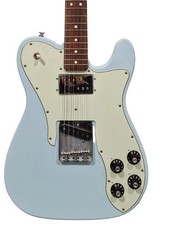 Fender Vintera Telecaster Custom - Electric Guitar - Sonic Blue - Made In Mexico