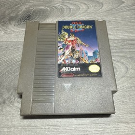 Double Dragon II 2 The Revenge Nintendo NES CIB Box Manuale Testato Autentico