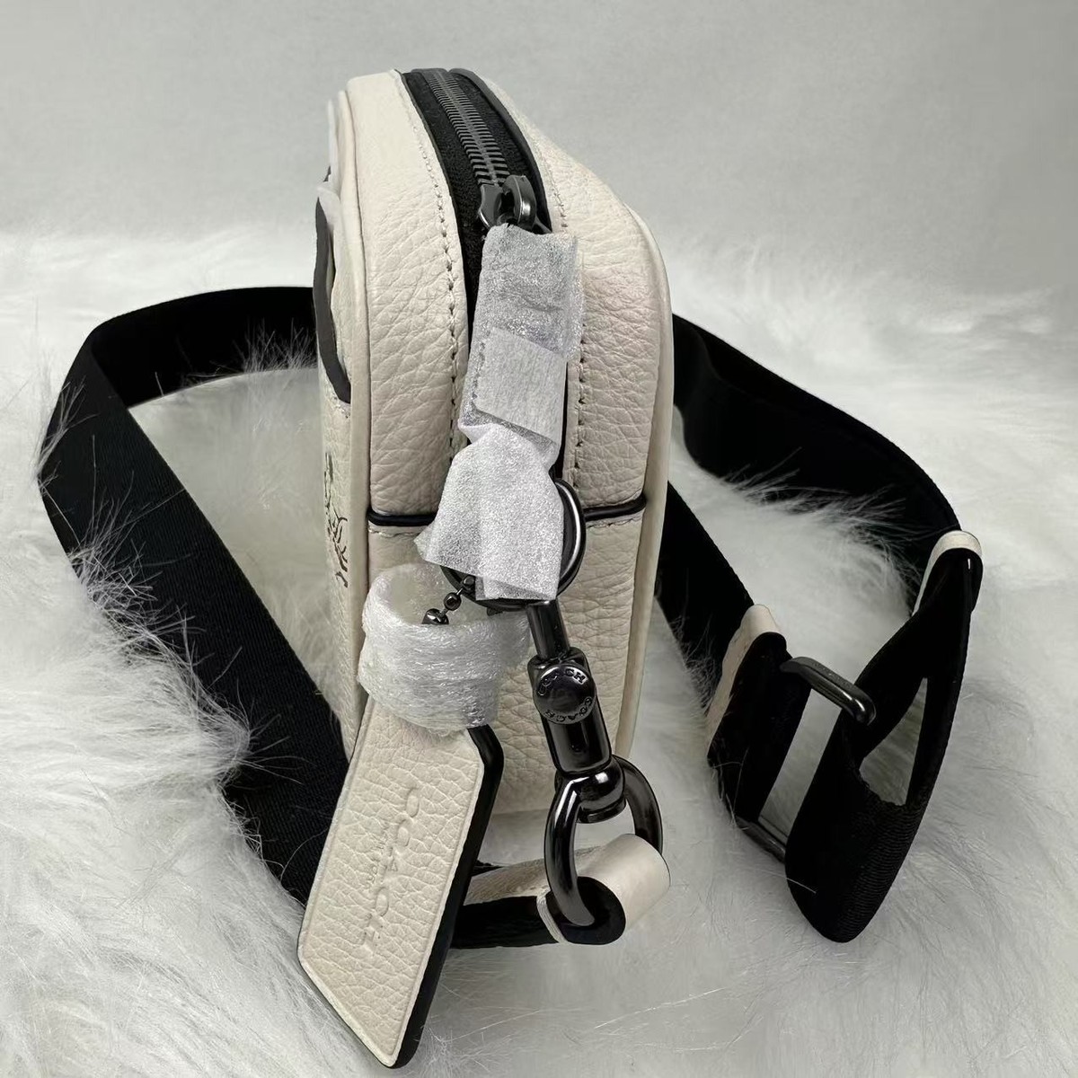 ハンケチ Coach Jayden Crossbody Bag With Surf Print In Leather/Chalk CBI35