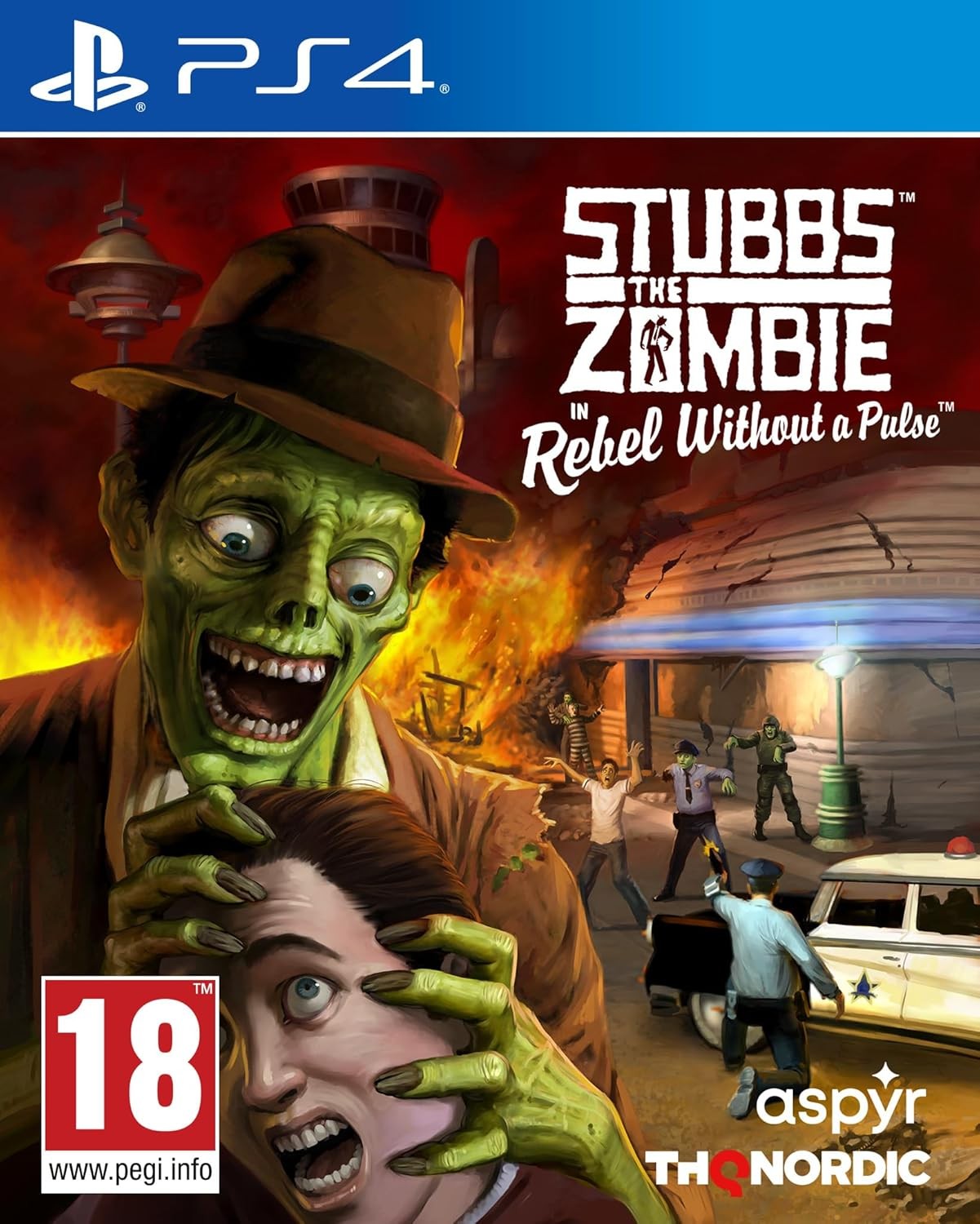 Stubbs The Zombie In Rebel Without A Pulse | Sony Playstation 4 Ps4 | Video Game 9120080076755 - Image 4