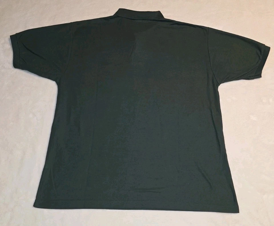 Trinity College Dublin 1592 Green Mens Collared Polo Shirt XL Embroidered - Image 3 of 4