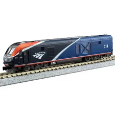 KATO 176-6055-S  N SCALE AMTRAK ALC-42 CHARGER SOUNDTRAXX DCC/SOUND RD NO. 314